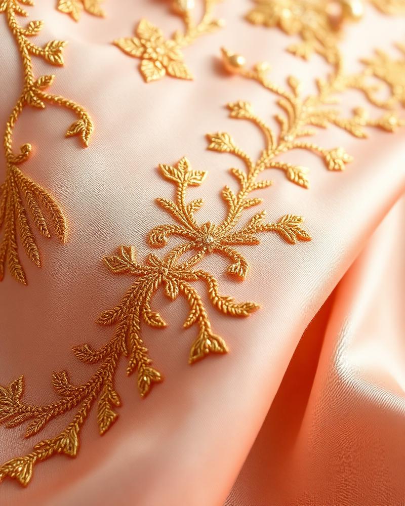 Zari Vine Embroidery